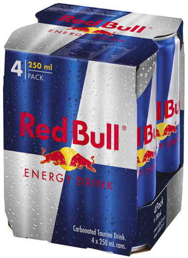 Afbeeldingen van RED BULL BLIK 4X25CL