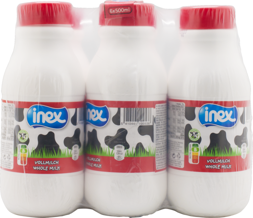 Afbeeldingen van INEX VOLLE MELK PET 6X50CL