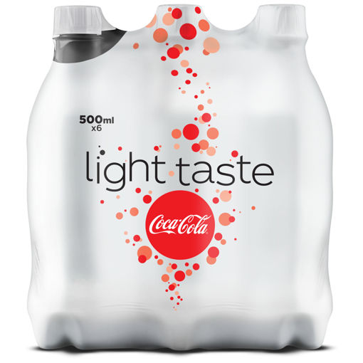 Afbeeldingen van COCA COLA LIGHT PET 6X50CL