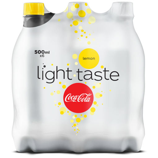 Afbeeldingen van COCA COLA LIGHT LEMON PET 6X50CL