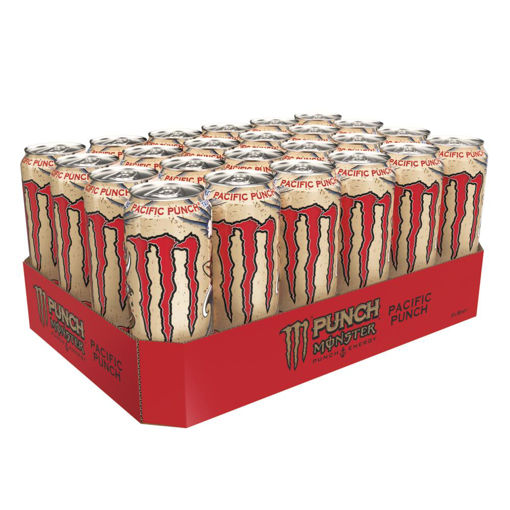 Afbeeldingen van MONSTER ENERGY PACIFIC PUNCH BLIK 24X50CL