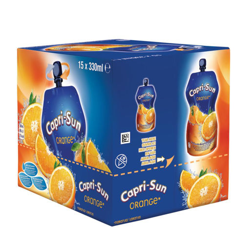 Afbeeldingen van CAPRI-SUN ORANGE STEVIA POUCH 15X33CL