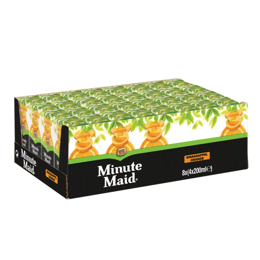 Afbeeldingen van MINUTE MAID ORANGE BRIK 8X4X20CL