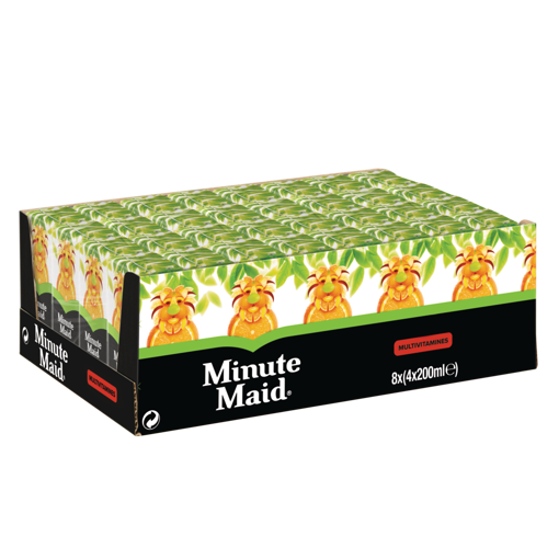 Afbeeldingen van MINUTE MAID MULTIVITAMINE BRIK 8X4X20CL