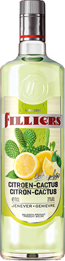 Afbeeldingen van FILLIERS FRUIT JENEVER CITROEN-CACTUS 70CL