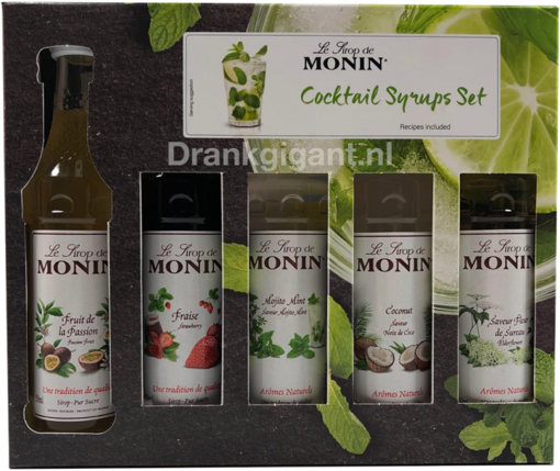 Afbeeldingen van MONIN COCKTAIL SIROPEN SET