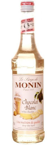Afbeeldingen van MONIN WHITE CHOCOLATE SIROOP
