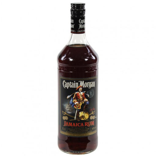 Afbeeldingen van CAPTAIN MORGAN JAM RUM BLACK 1 LITER FLES