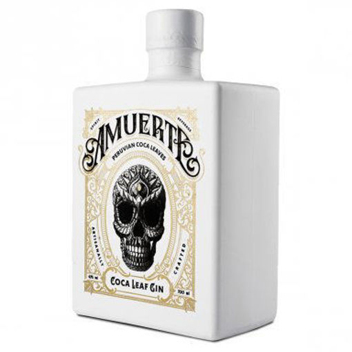 Afbeeldingen van AMUERTE COCA LEAF GIN WHITE EDITION 70CL