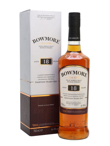 Afbeeldingen van BOWMORE 18 YEARS 43° 70CL