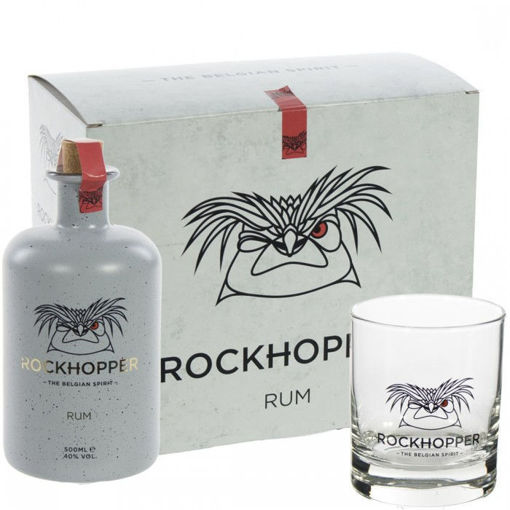Afbeeldingen van ROCKHOPPER RUM GIFTPACK 50CL
