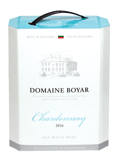 Afbeeldingen van DOMAINE BOYAR CHARDONNAY WIT BIB 3L