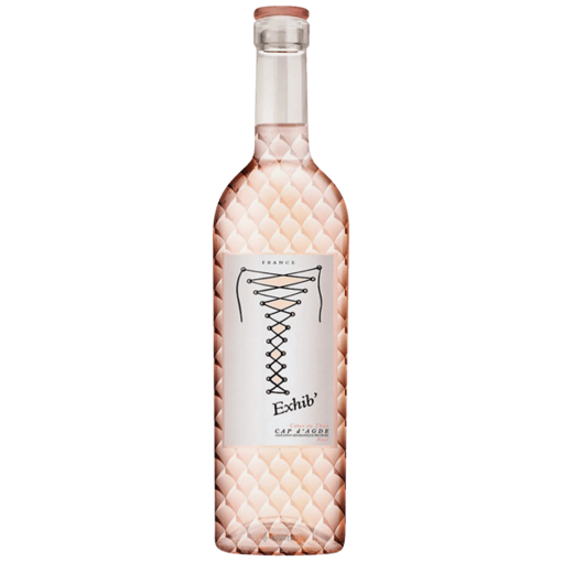 Afbeeldingen van EXHIB CÔTES DE THAU CAP D'AGDE ROSÉ 2020 75 CL.