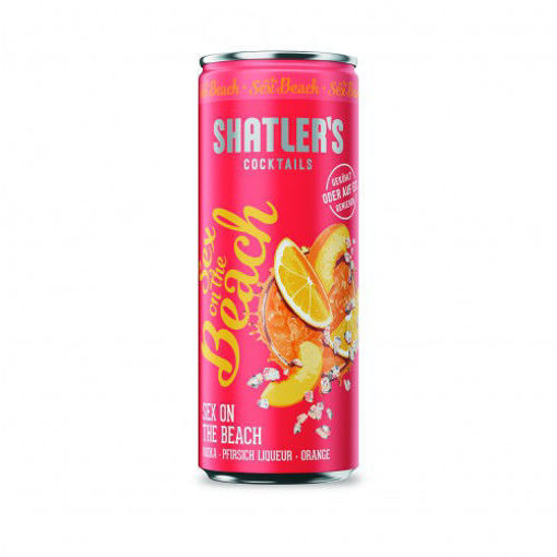 Afbeeldingen van SHATLER'S SEX ON THE BEACH COCKTAIL IN CAN 25CL