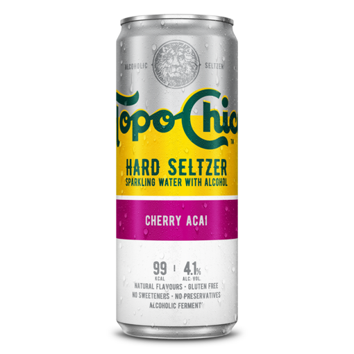 Afbeeldingen van TOPO CHICO HARD SELTZER CHERRY ACAI BLIK 33CL