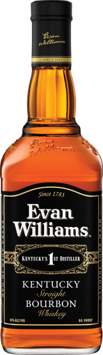 Afbeeldingen van EVAN WILLIAMS BLACK KENTUCKY STRAIGHT BOURBON WHISKEY