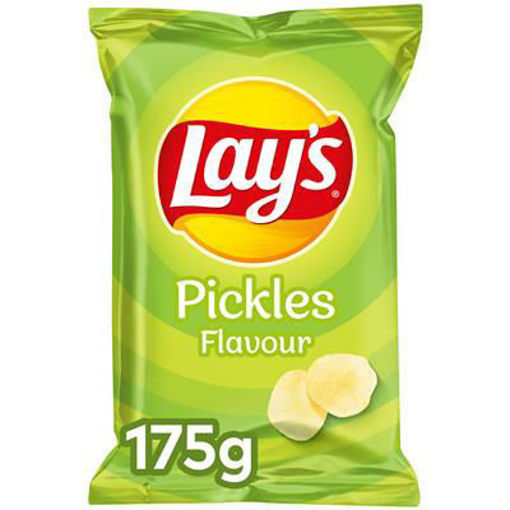 Afbeeldingen van LAYS CHIPS PICKELS 18X175G