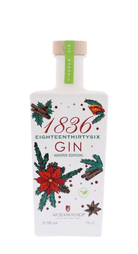 Afbeeldingen van 1836 BELGIAN WINTER GIN 70CL