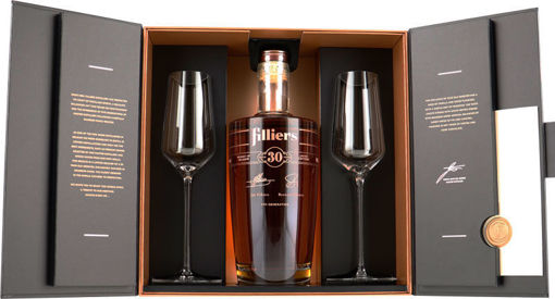 Afbeeldingen van FILLIERS BARREL AGED 30Y 47.5° 70CL (GIFTPACK WITH GLASSES) LIMITED RELEASE