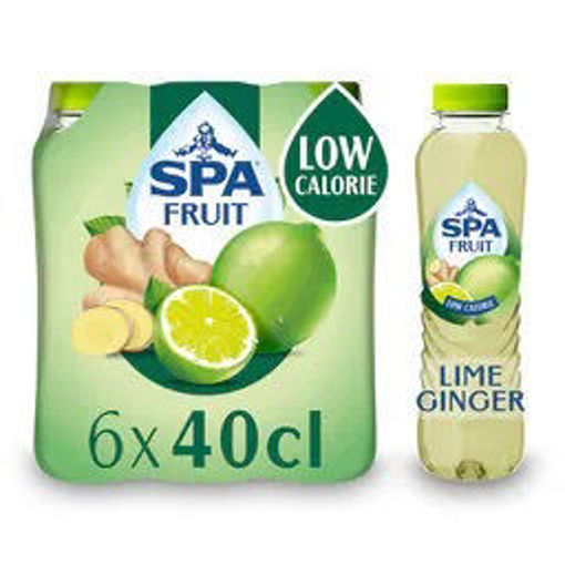 Afbeeldingen van SPA LIME/GINGER 6X40CL PET