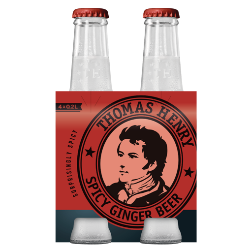 Afbeeldingen van THOMAS HENRY GINGER BEER 4X20CL