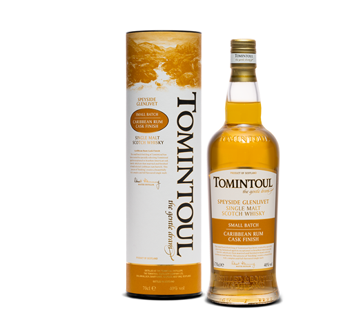 Afbeeldingen van TOMINTOUL CARIBBEAN RUM CASK 40° 70cl