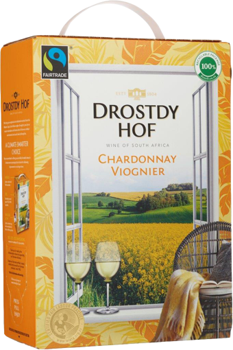 Afbeeldingen van BIB DROSTDY HOF CHARDONNAY/ VIOGNIER 3L