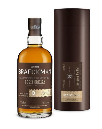 Afbeeldingen van BRAECKMAN SINGLE GRAIN MARSALA FINISH 2023 46° 70CL