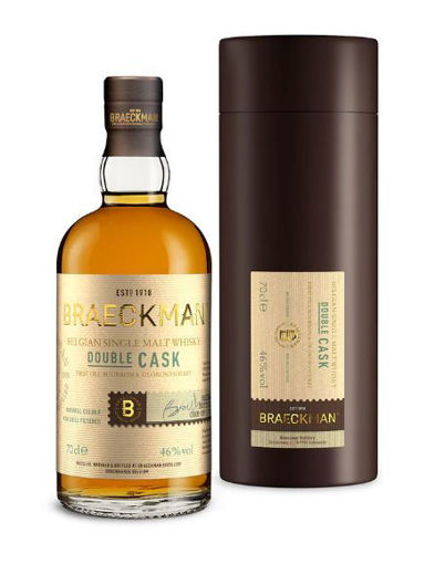 Afbeeldingen van BRAECKMAN SINGLE MALT DOUBLE CASK 46° 70CL