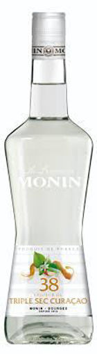 Afbeeldingen van MONIN CURACAO TRIPLE SEC 38° 70CL
