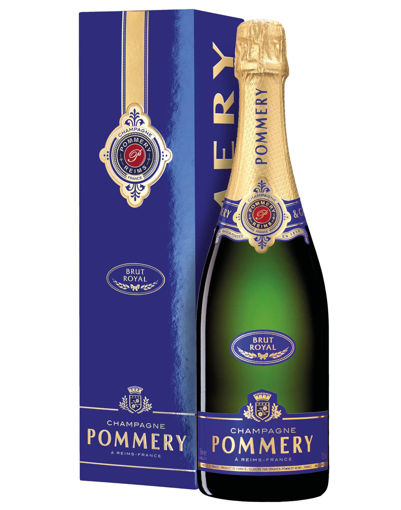 Afbeeldingen van POMMERY BRUT  etui 75 CL ** 11 + 1 Gratis **