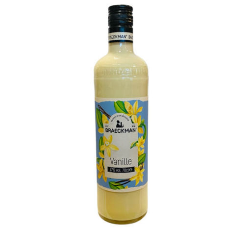 Afbeeldingen van BRAECKMAN VANILLE CREAM JENEVER 17° 70CL