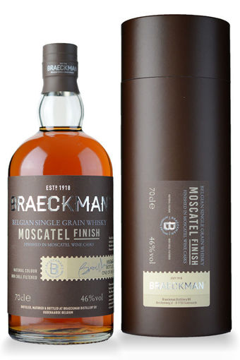 Afbeeldingen van BRAECKMAN MOSCATEL FINISH SINGLE GRAIN 46° 70cl