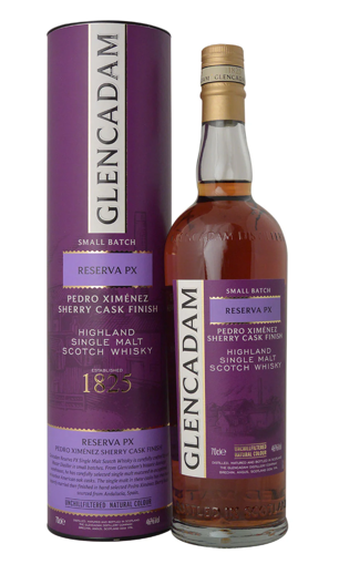 Afbeeldingen van GLENCADAM RESERVA PX 46° 70cl