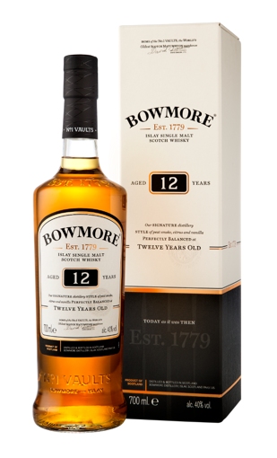 Afbeeldingen van BOWMORE 12Y 40° 70CL