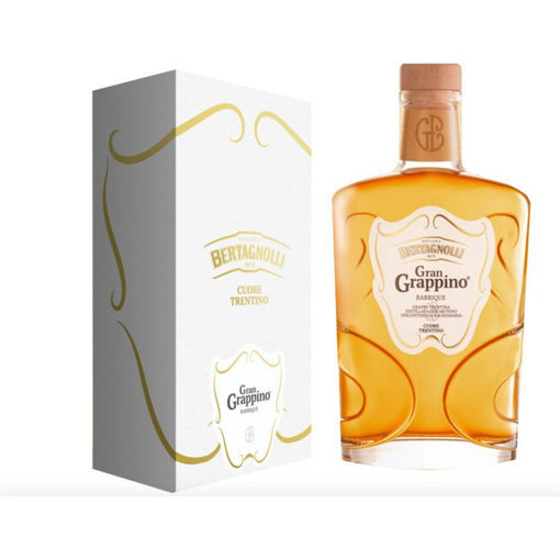 Afbeeldingen van BERTAGNOLLI GRAN GRAPPINO BARRIQUE 42° 70CL