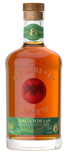 Afbeeldingen van BACARDI 8Y RYE CASK 45° 70CL