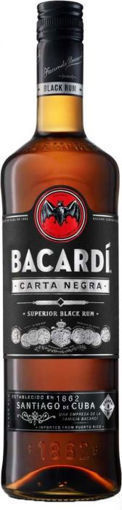 Afbeeldingen van BACARDI CARTA NEGRA 40° 70CL