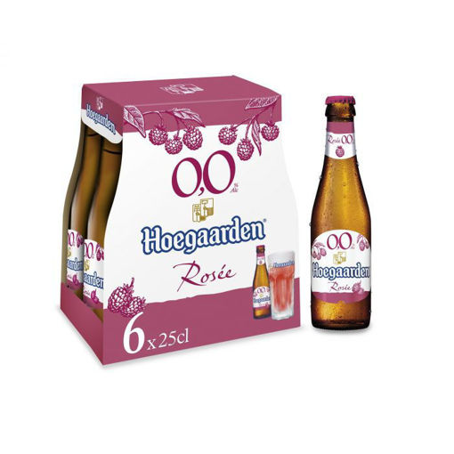 Afbeeldingen van HOEGAARDEN ROSÉ 0° 6X25CL