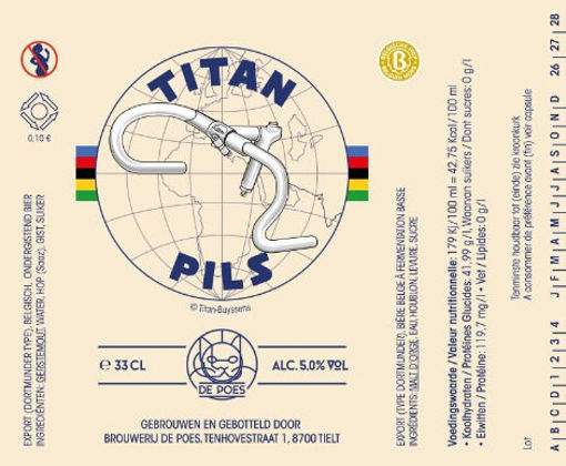 Afbeeldingen van TITAN PILS 24X33CL
