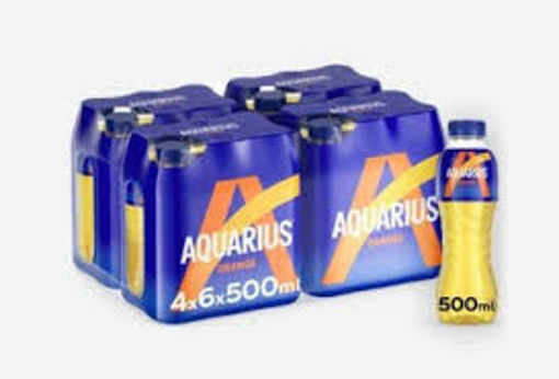 Afbeeldingen van AQUARIUS ORANGE PET 4X6X50CL