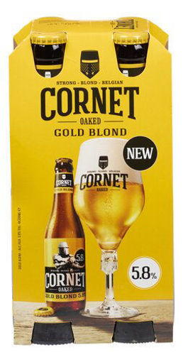 Afbeeldingen van CORNET GOLD BLOND 4X33CL