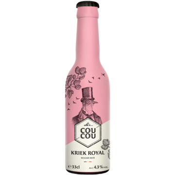 Toon details van COUCOU KRIEK ROYAL 4X33CL Afbeeldingen van COUCOU KRIEK ROYAL 4X33CL