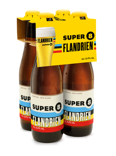 Afbeeldingen van SUPER 8 FLANDRIEN 4X33CL