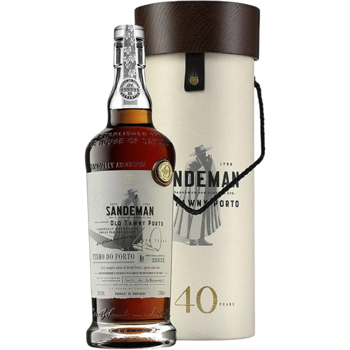 Afbeeldingen van SANDEMAN TAWNY 40Y GIFT TUBE 20° 75CL