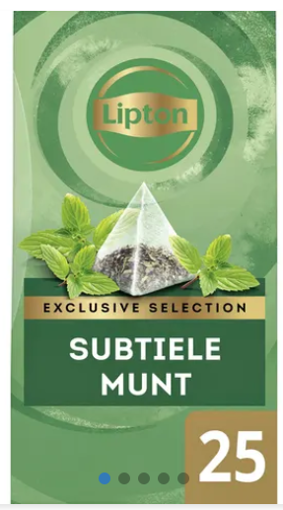 Afbeeldingen van LIPTON THEE SUBTIELE MUNT 25 STUKS