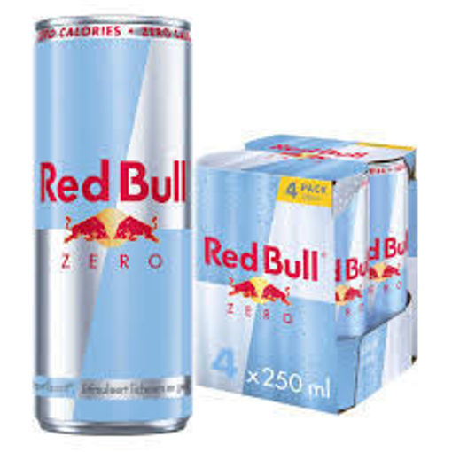 Afbeeldingen van RED BULL ZERO 4X25CL