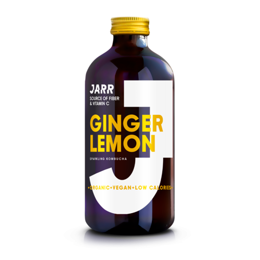 Afbeeldingen van JARR KOMBUCHA GINGER LEMON 12X33CL