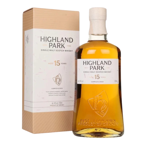 Afbeeldingen van HIGHLAND PARK 15Y VIKING HEART 44° 70CL