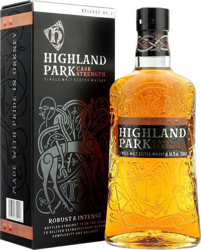 Afbeeldingen van HIGHLAND PARK CASK STRENGTH RELEASE N°3 64° 70CL